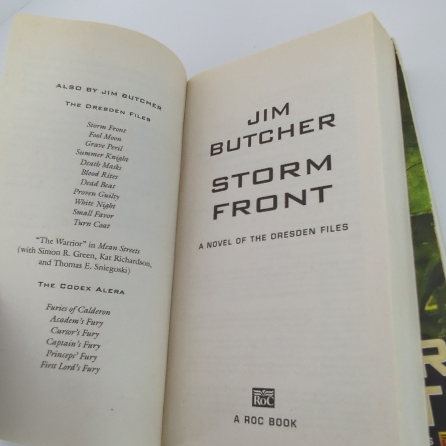 Dresden Files by Jim Butcher Fantasy Mystery Book 1, 2, 4 and 5 Storm Front +