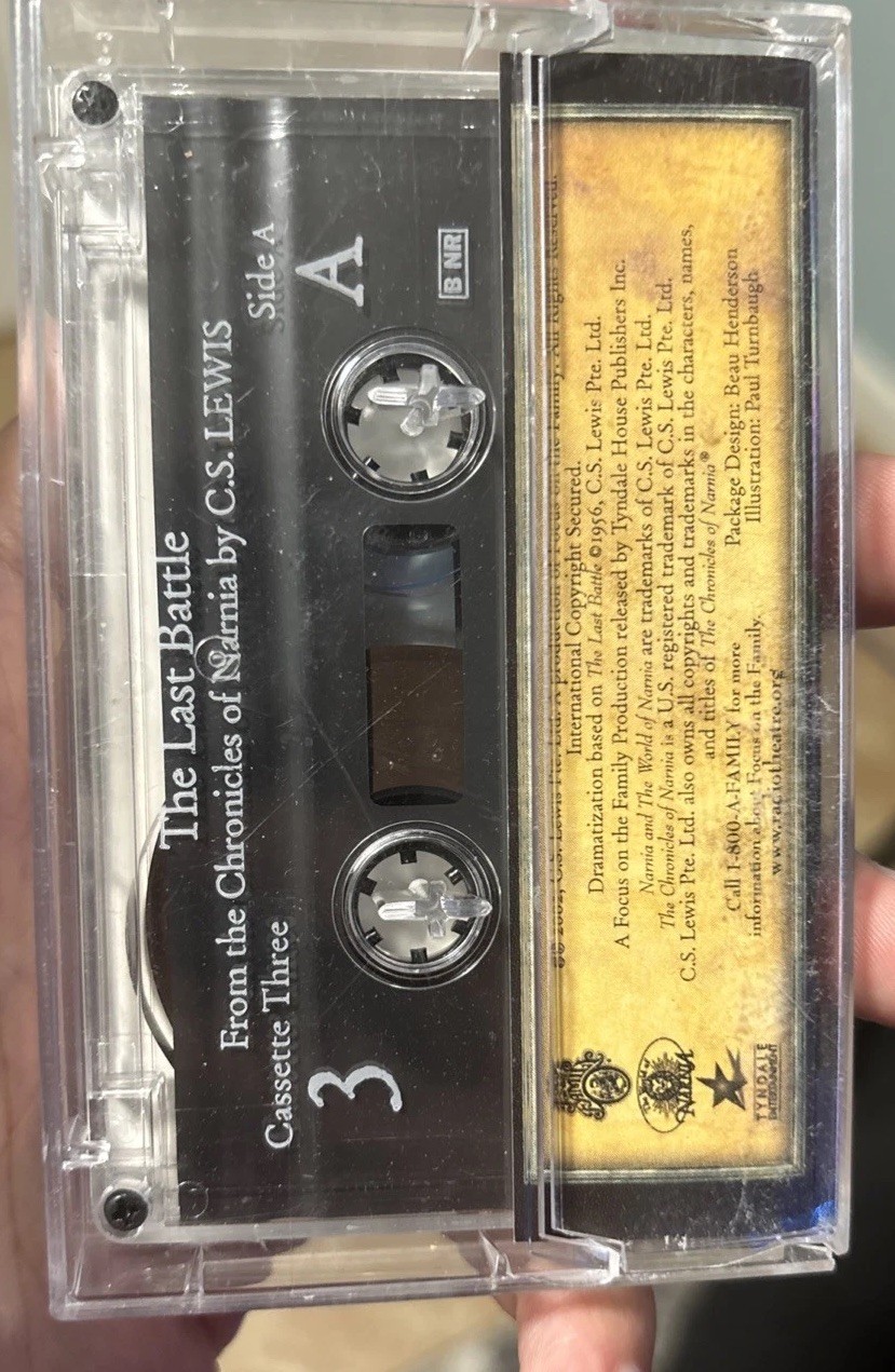 Focus On the Family Radio Theatre The Last Battle Cassette Tape