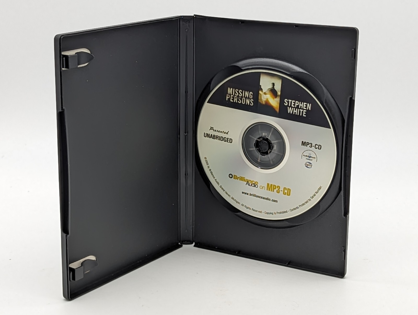 Stephen White Missing Persons MP3-CD Audiobook Unabridged Brilliance Dick Hill