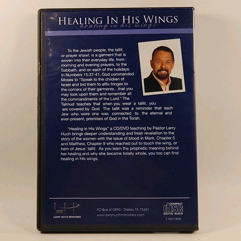 Larry Huch — Healing In His Wings — Jewish Roots (CD/DVD Set, 2007) w1s3 2647