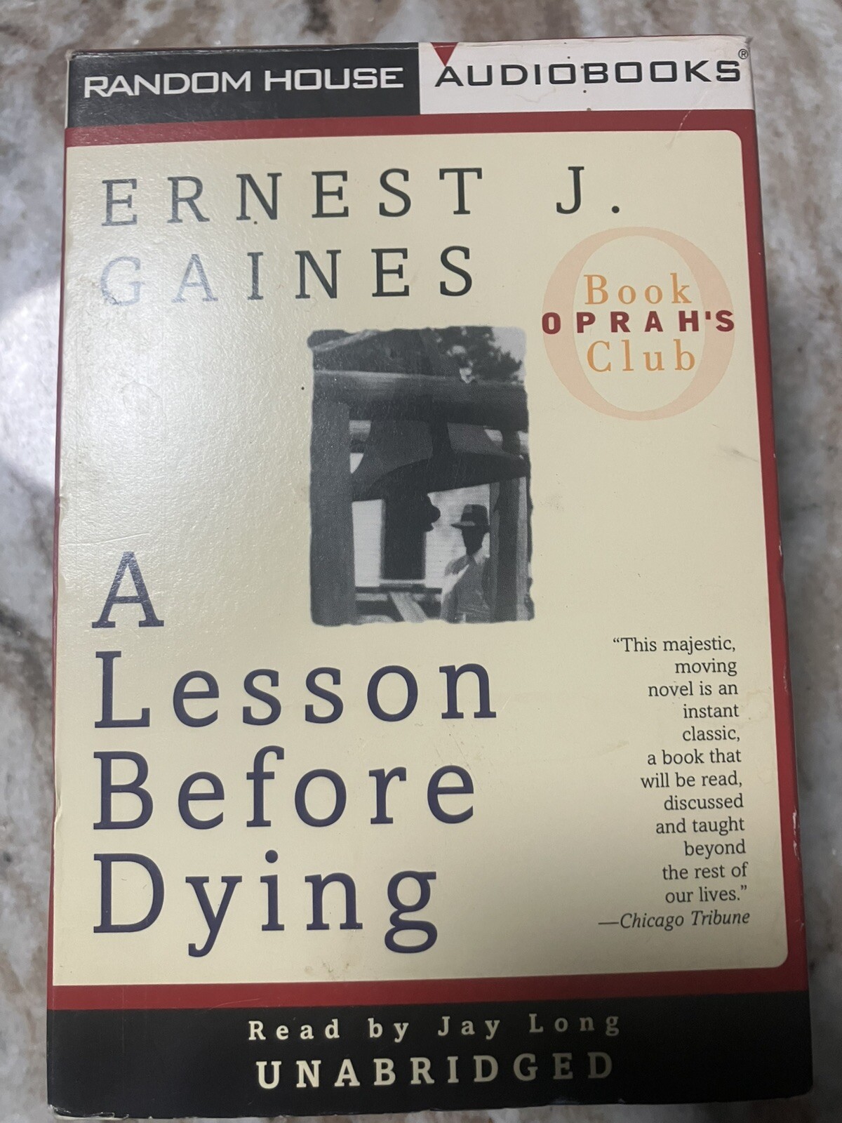 A Lesson Before Dying AUDIOBOOK by Ernest J. Gaines read by Jay Long — 1997