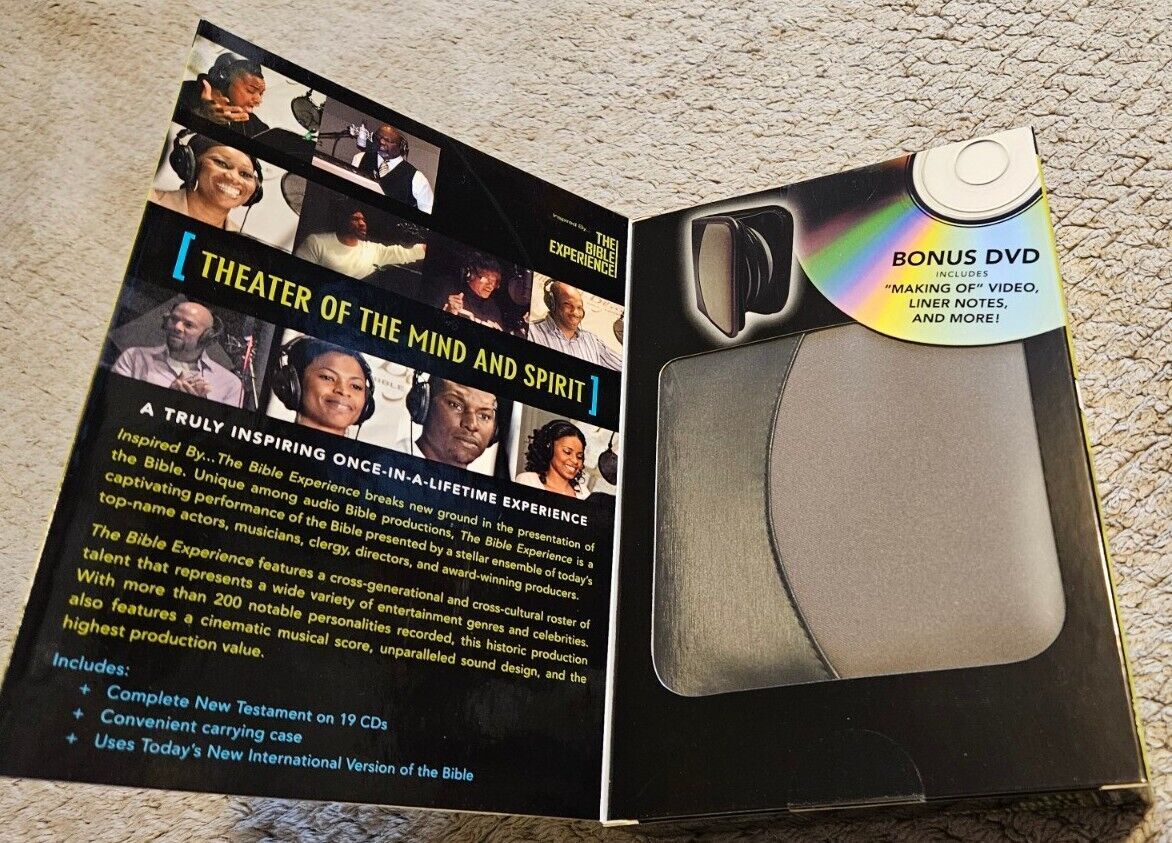 Inspired By The Bible Experience New Testament CD Set