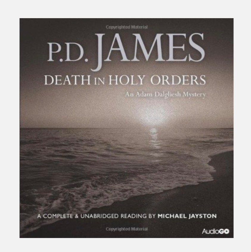Death in Holy Orders by P. D. James Audiobook cd Free US ship