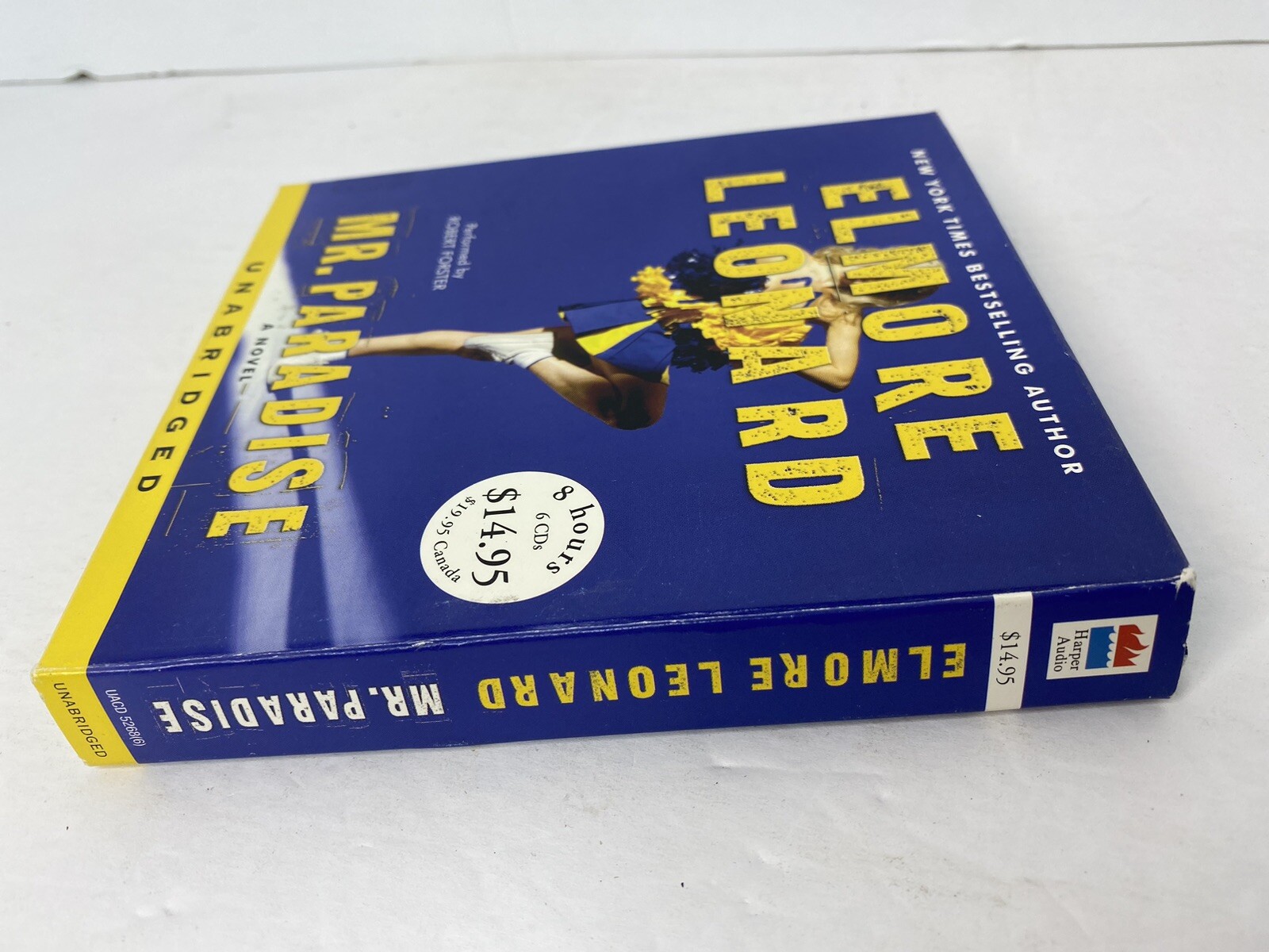 Elmore Leonard Mr Paradise Audiobook CD Unabridged 2004 Robert Forster