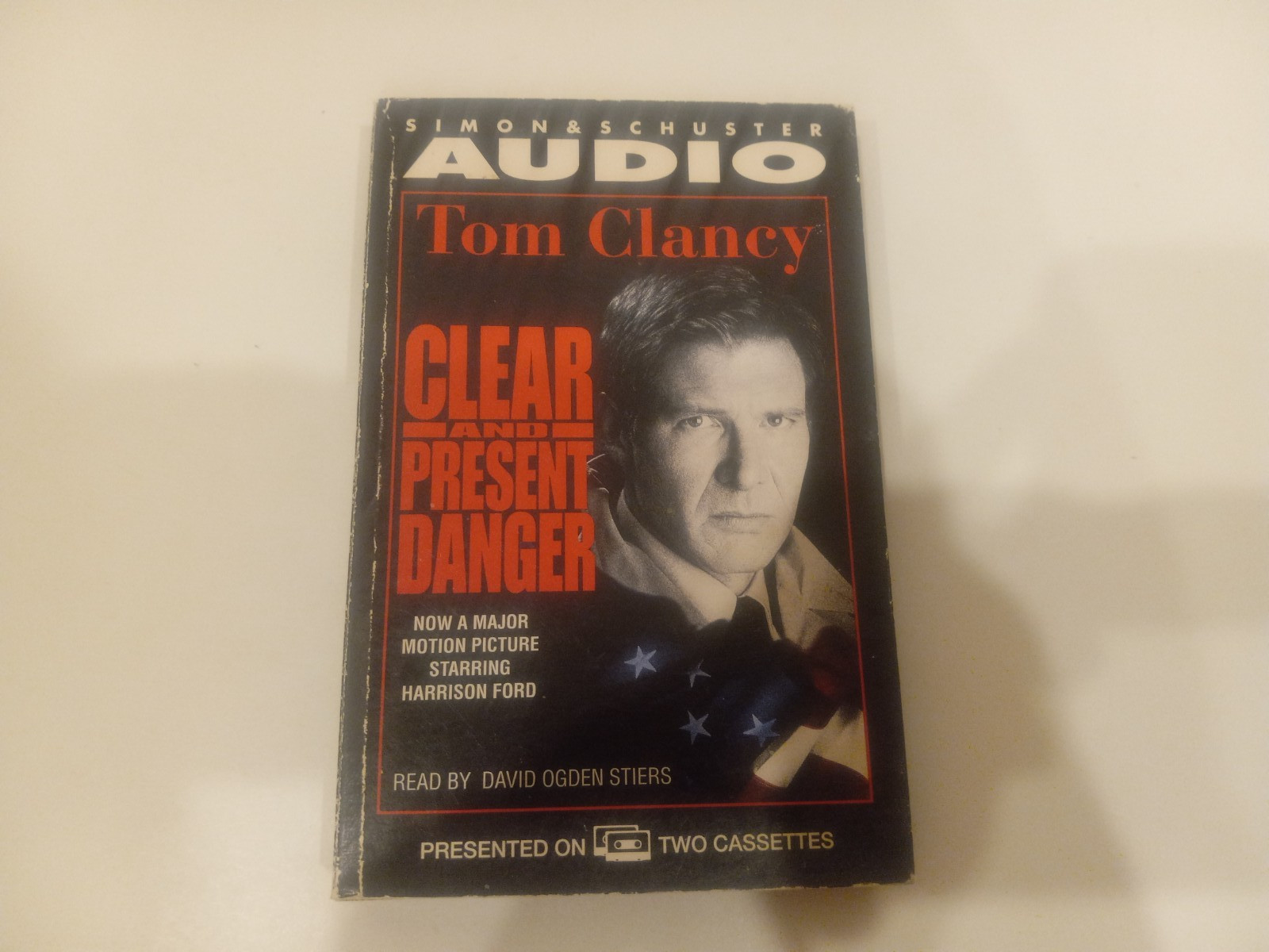 Tom Clancy Clear And Present Danger Audio Book Cassette Tapes