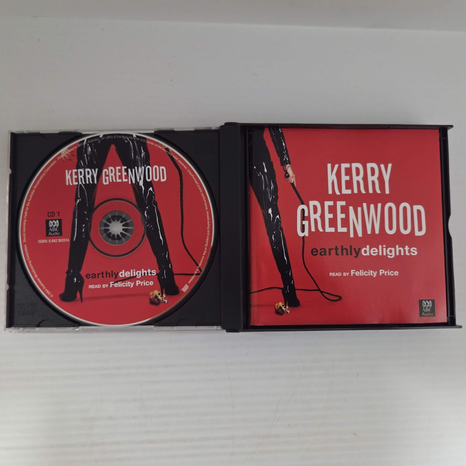 Audio Book Earthly Delights by Kerry Greenwood 4 Audio CD Set Cozy Mystery