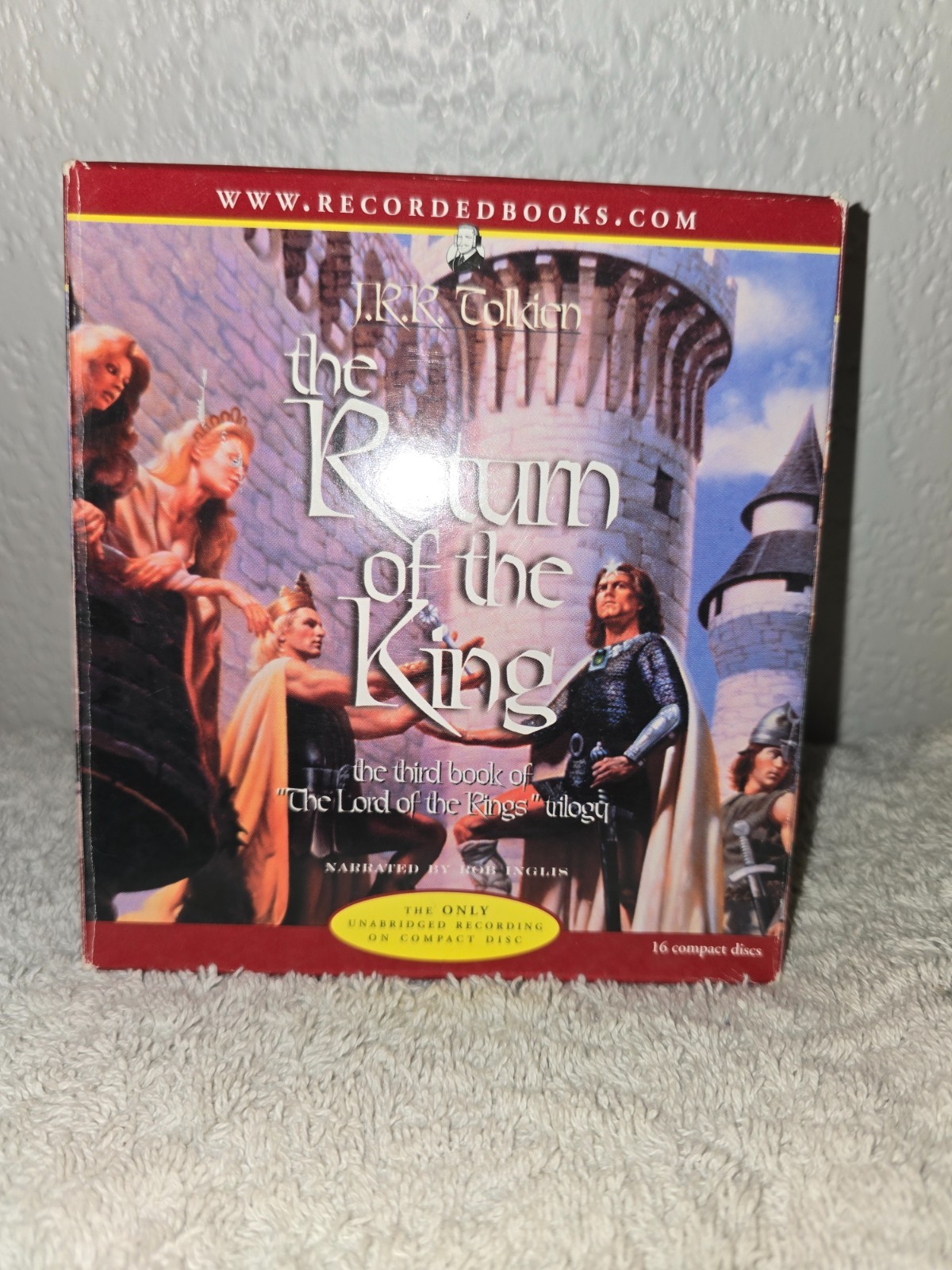 The return of the King J. R. R. Tolkien audiobook 16 compact disc