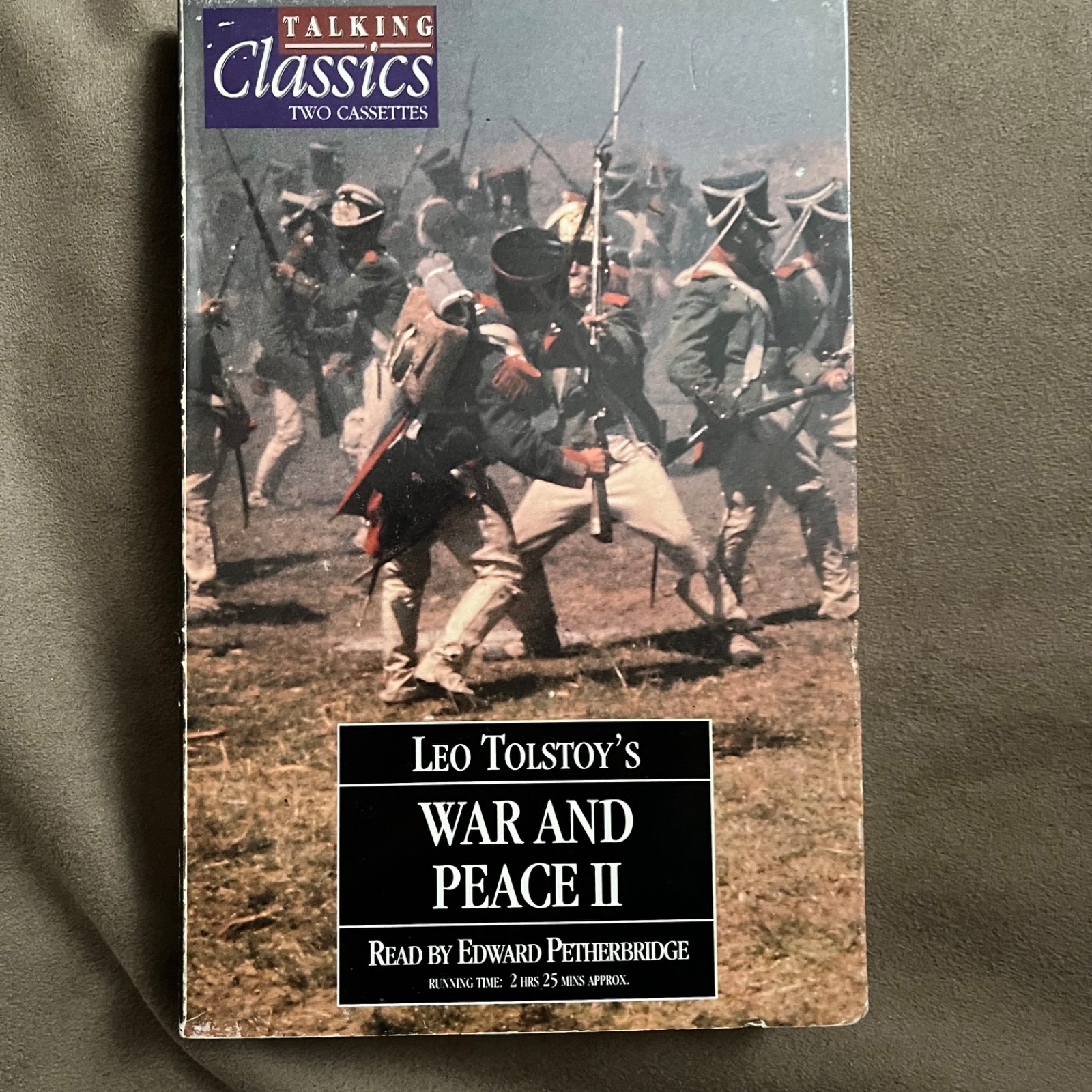 4 x Talking Classics Two Cassette Sets War & Peace 2 Lorna Doone Hound Of The