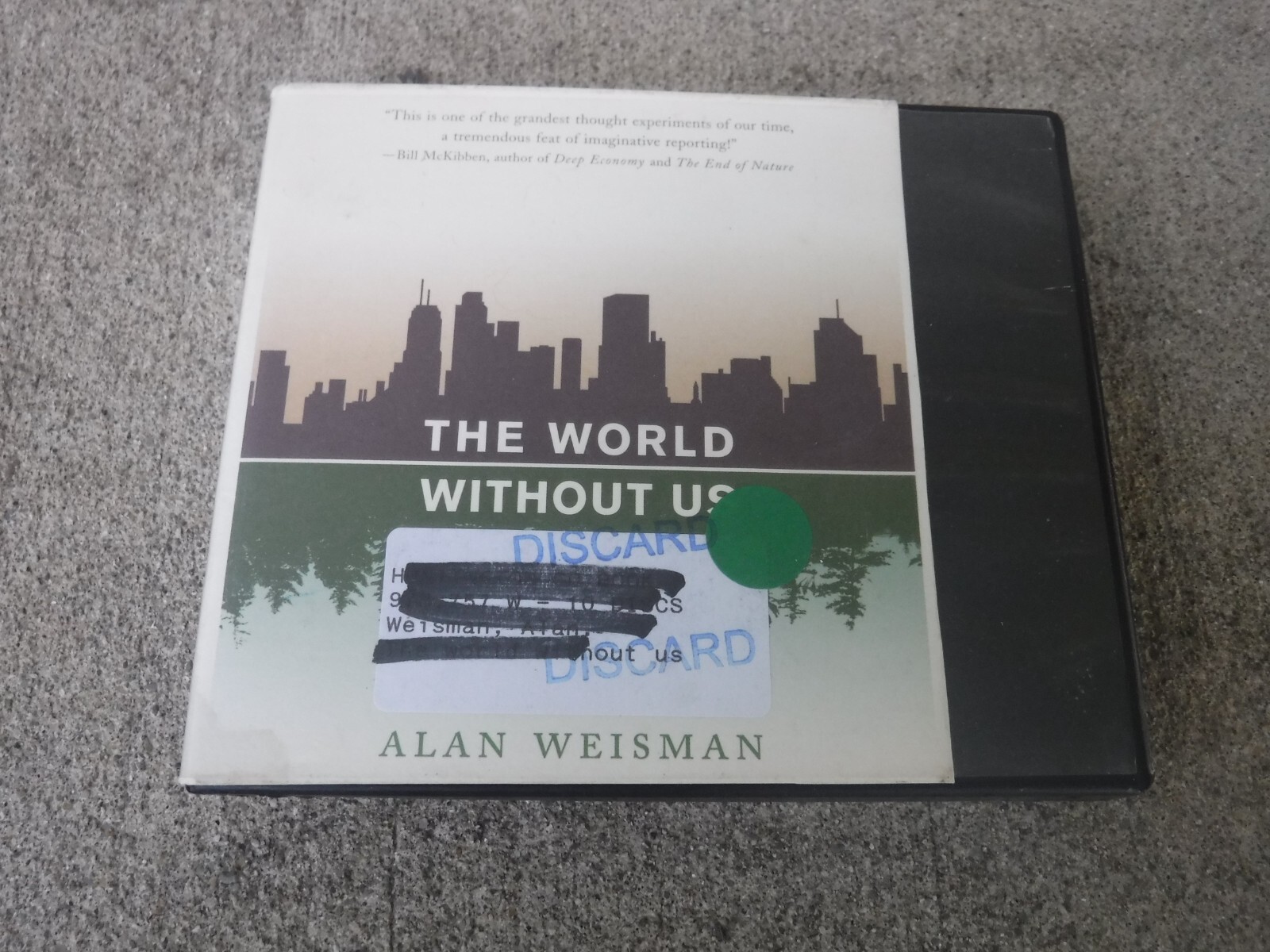 The World Without Us, by Alan Weisman, Audiobook on cd
