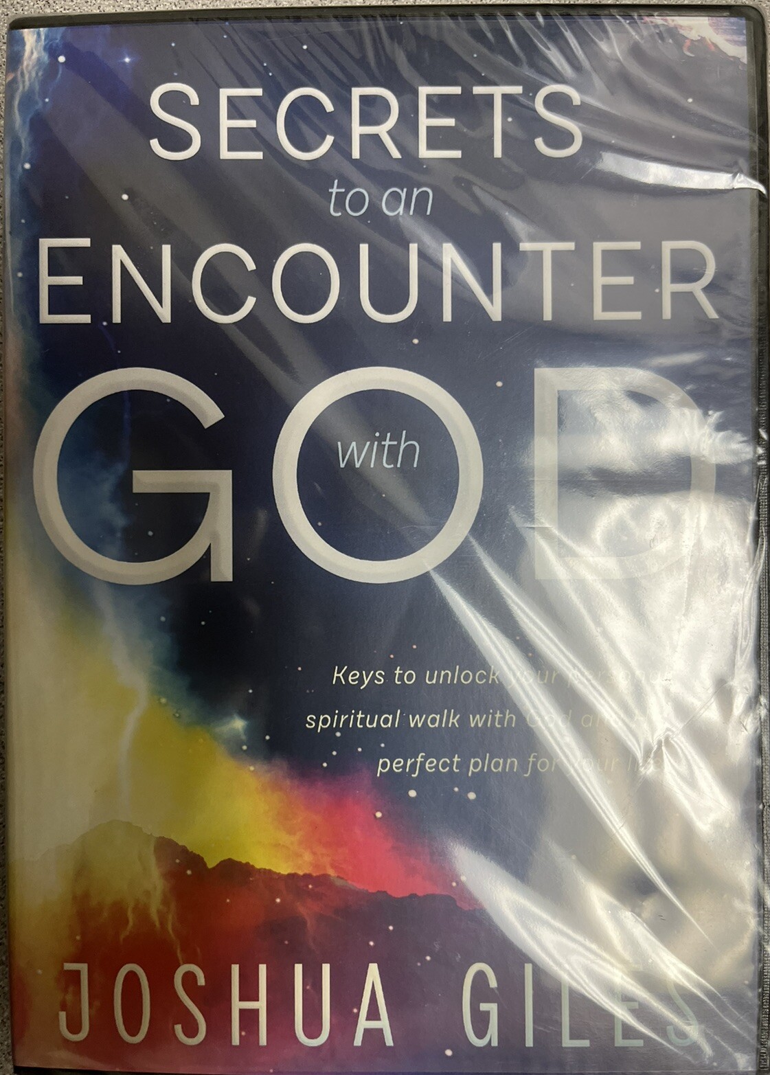 Secrets To An Encounter With God Joshua Giles CD Set — NEW & Sealed