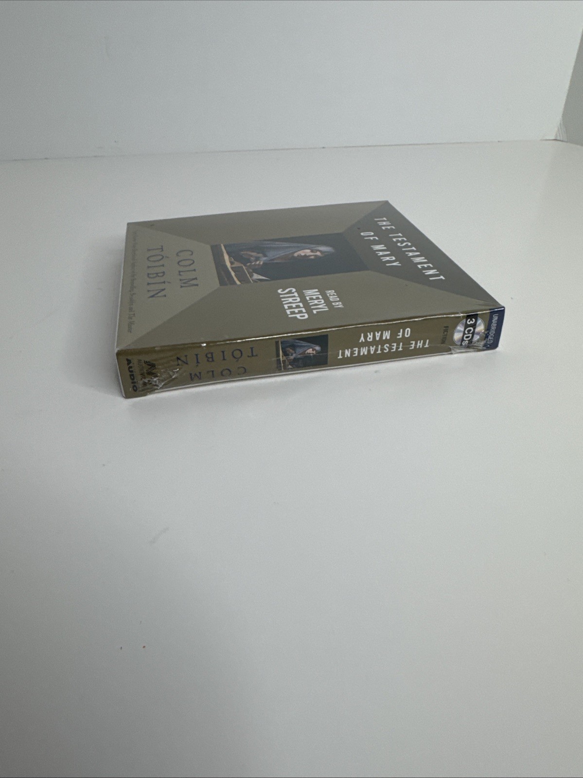 The Testament of Mary by Colm Tóibín Audiobook 3 CDs Read by Meryl Streep — New
