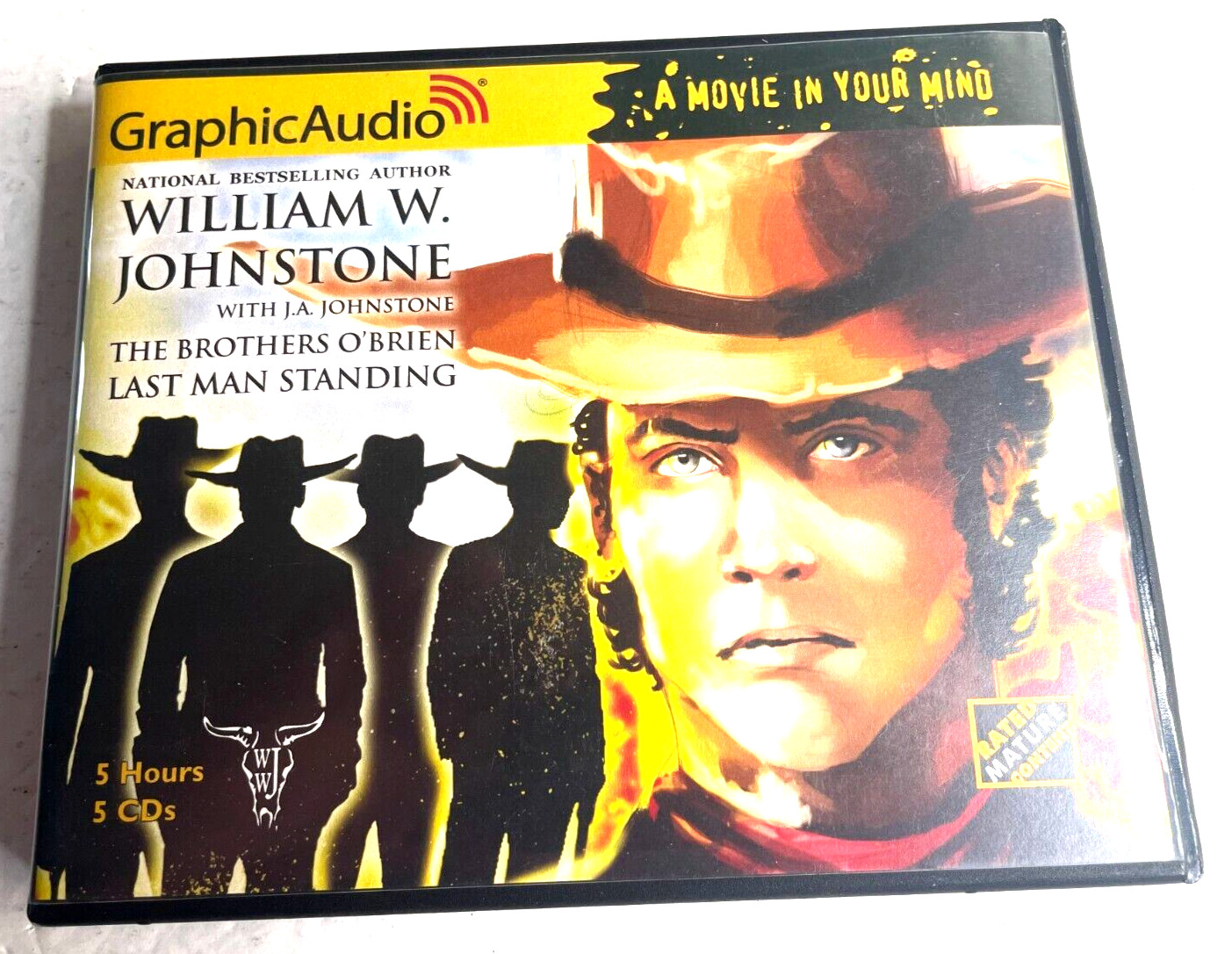 Last Man Standing The Brothers O’Brien 3 William W. Johnstone GraphicAudio CD