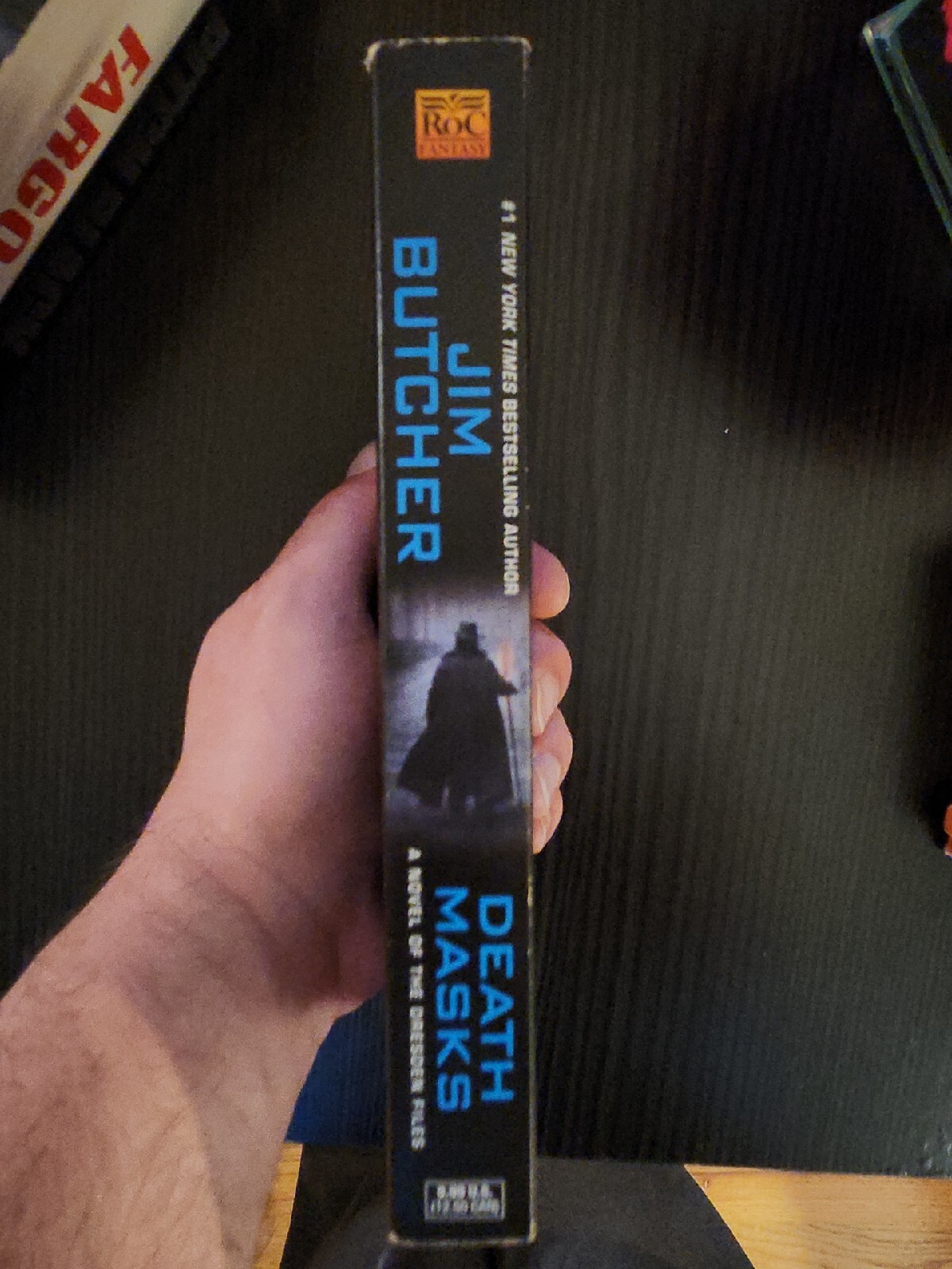 Dresden Files Ser.: Death Masks by Jim Butcher (2003, Paperback)