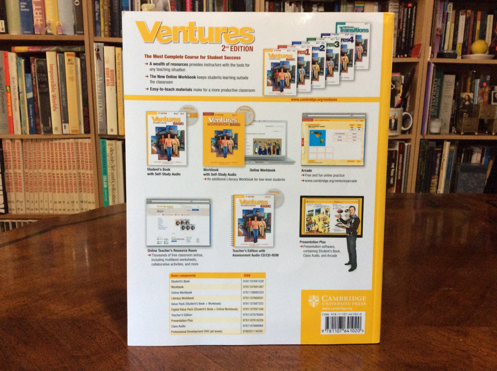 Ventures Basic Student’s Book with Audio CD 2nd Ed Gretchen Bitterlin PB 2014