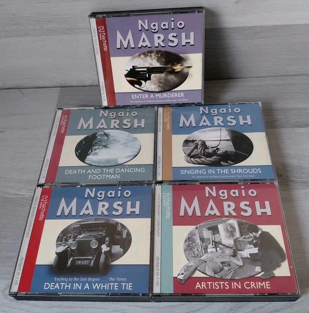 Ngaio Marsh Audiobooks Murder Mystery X 5 Abridged CDs Hachette Digital