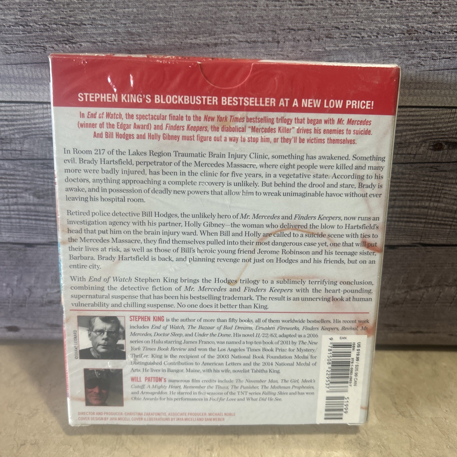 END OF WATCH by STEPHEN KING ~ UNABRIDGED CD AUDIOBOOK NEW SEALED