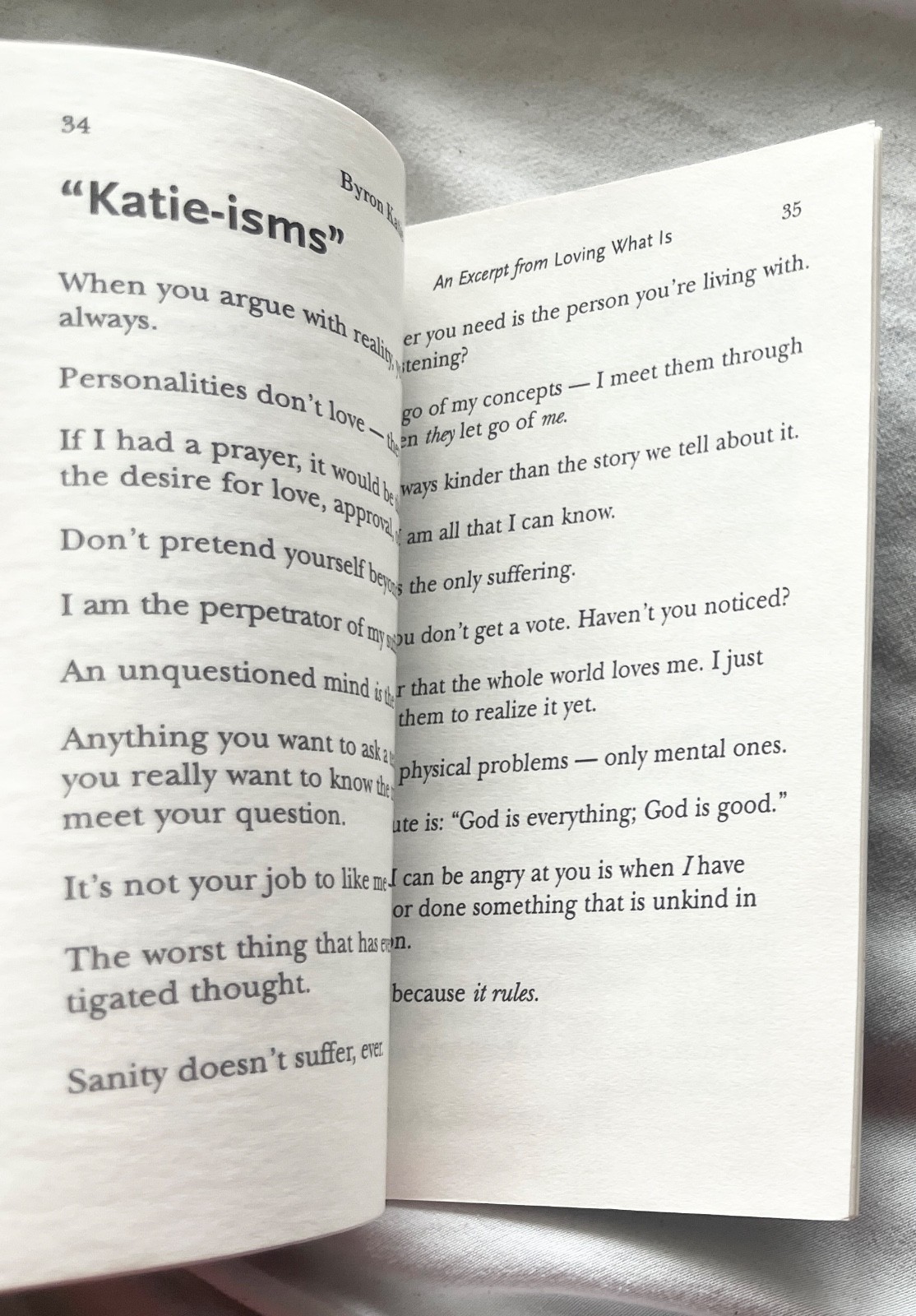 Loving What Is❤️Byron Katie💿Stephen Mitchell Audio CD Sampler Booklet📓The Work