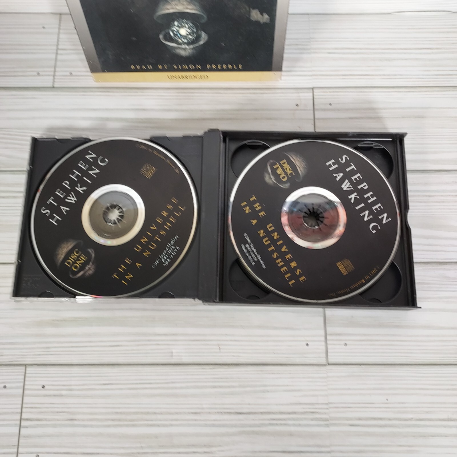 Stephen Hawking- The Universe In a Nutshell Unabridged Audiobook 4-Discs