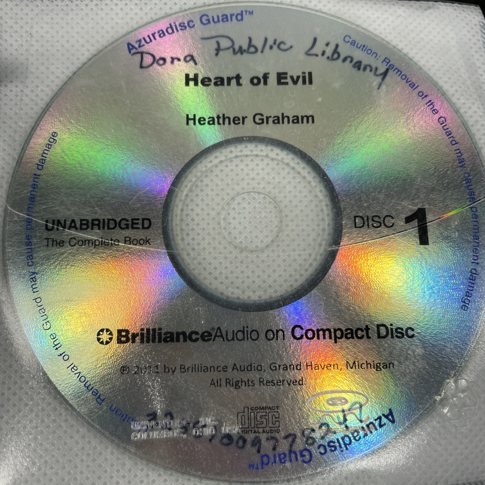 HEART OF EVIL HEATHER GRAHAM Audiobook 7 Discs