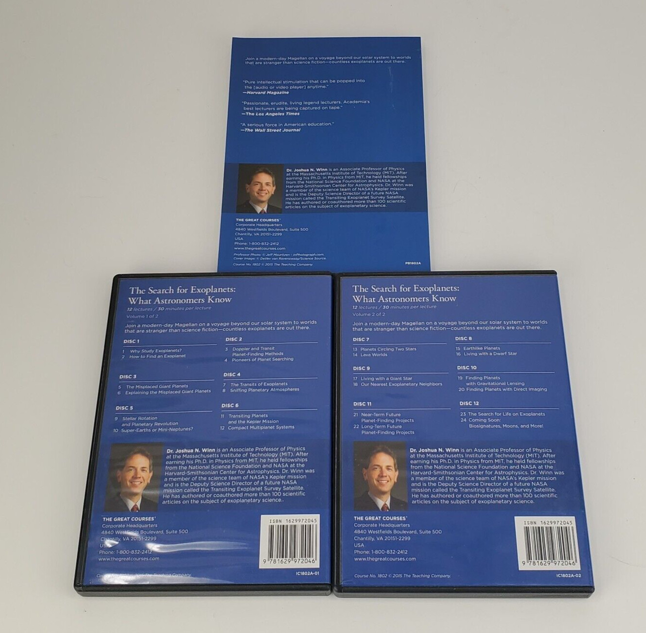 The Search for Exoplanets: What Astronomers Know Audio CDs & Guidebook