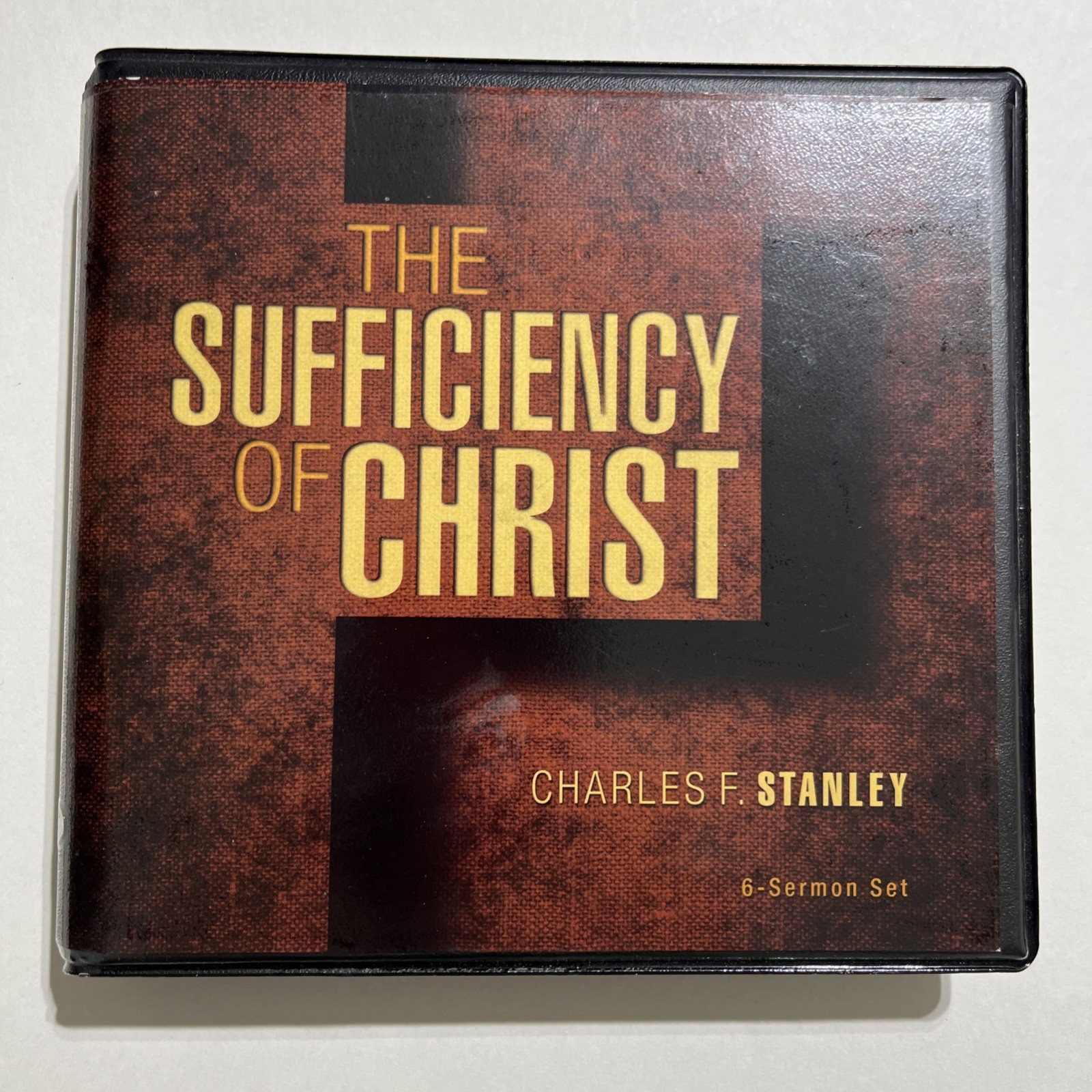 The Sufficiency Of Christ by Charles F Stanley 6 Sermon Audio CD Set