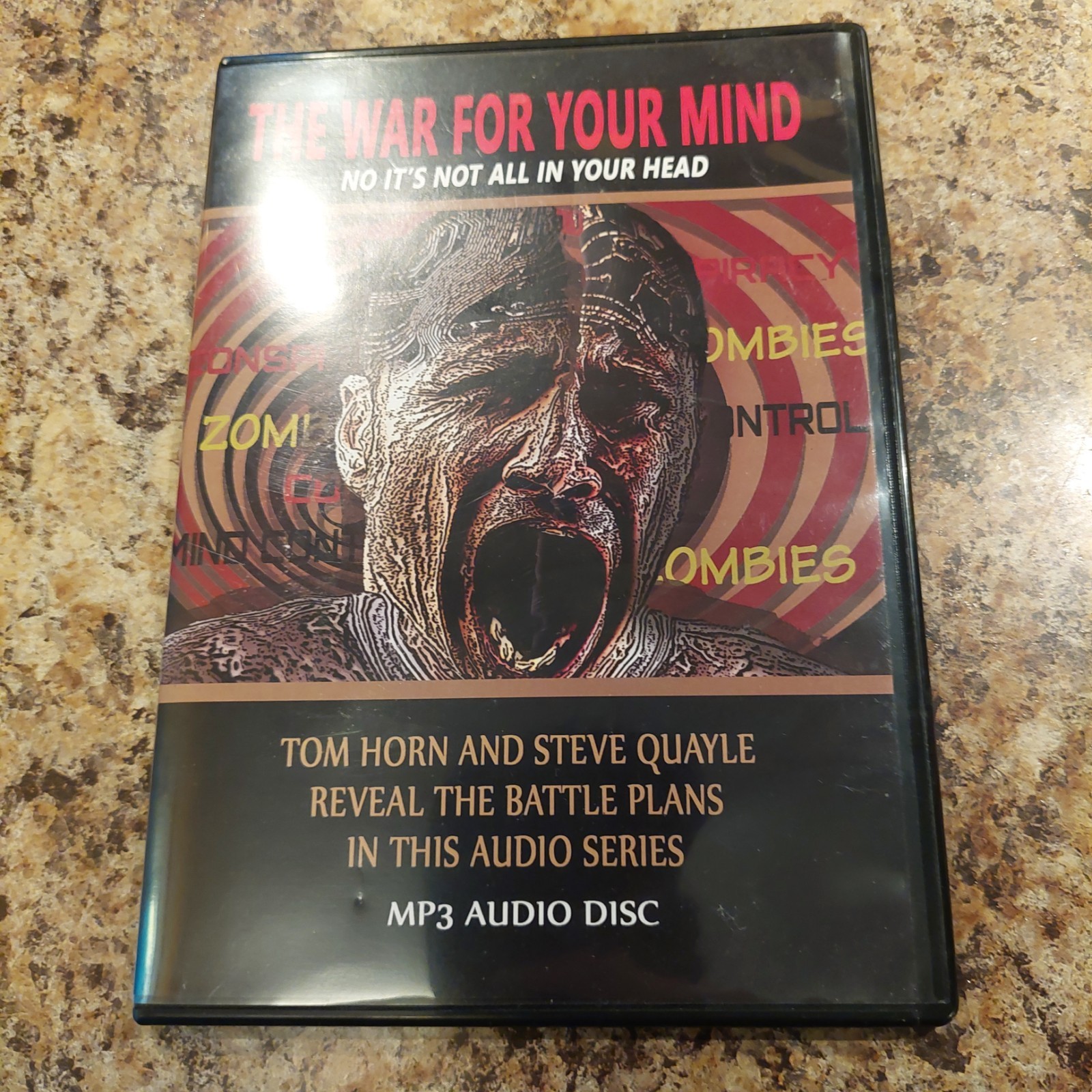 Tom Horn & Steve Quayle: The War for Your Mind. Mp3 Audio Disc