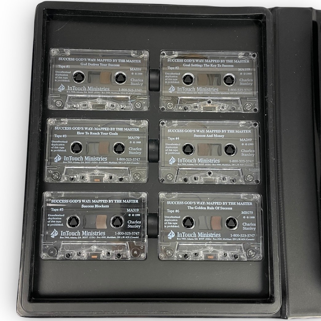 Charles Stanley Success God’s Way Workbook and Audio Cassettes