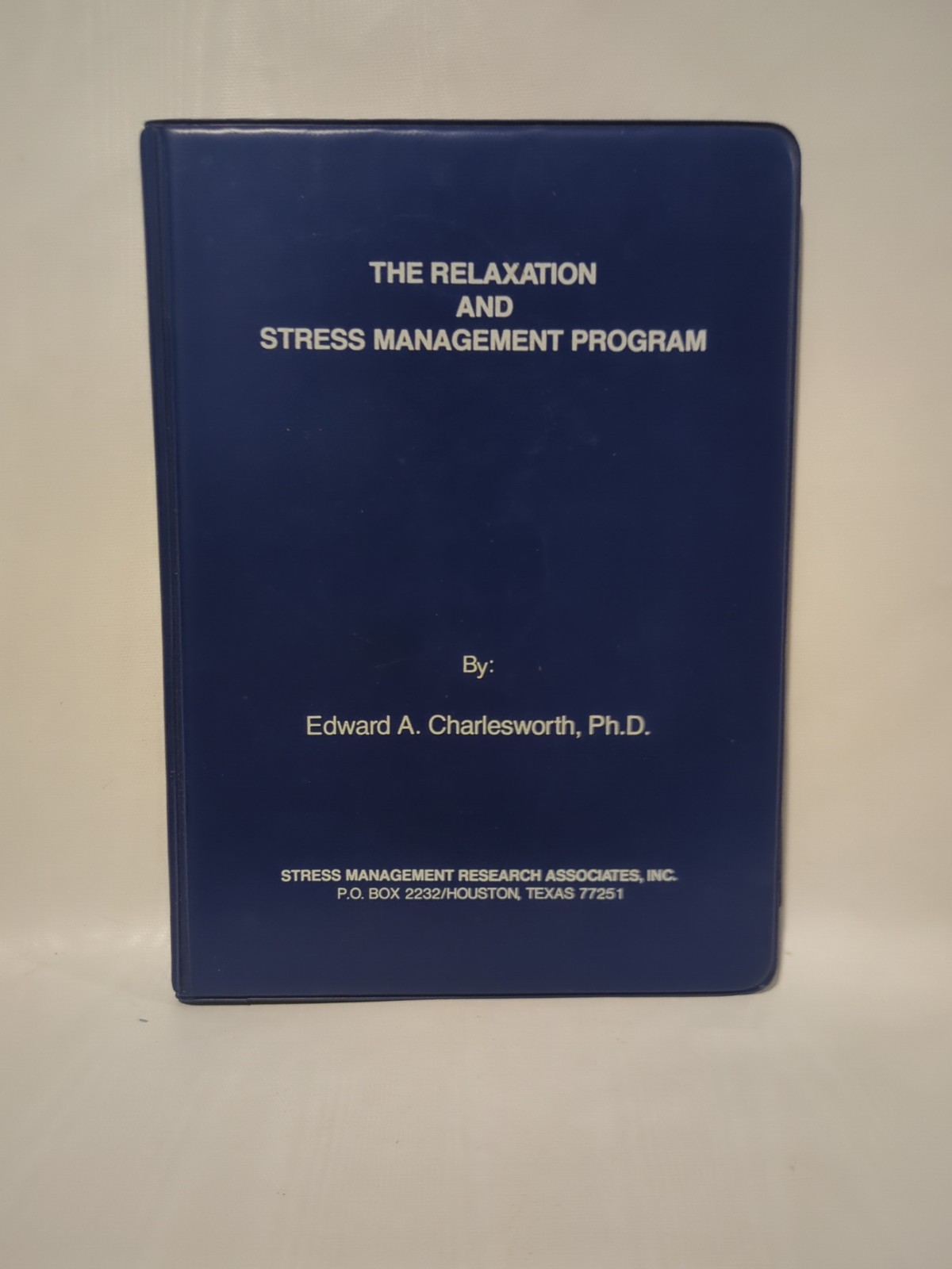 1980 Vintage The Relaxation And Stress Management Program 3 Cassettes