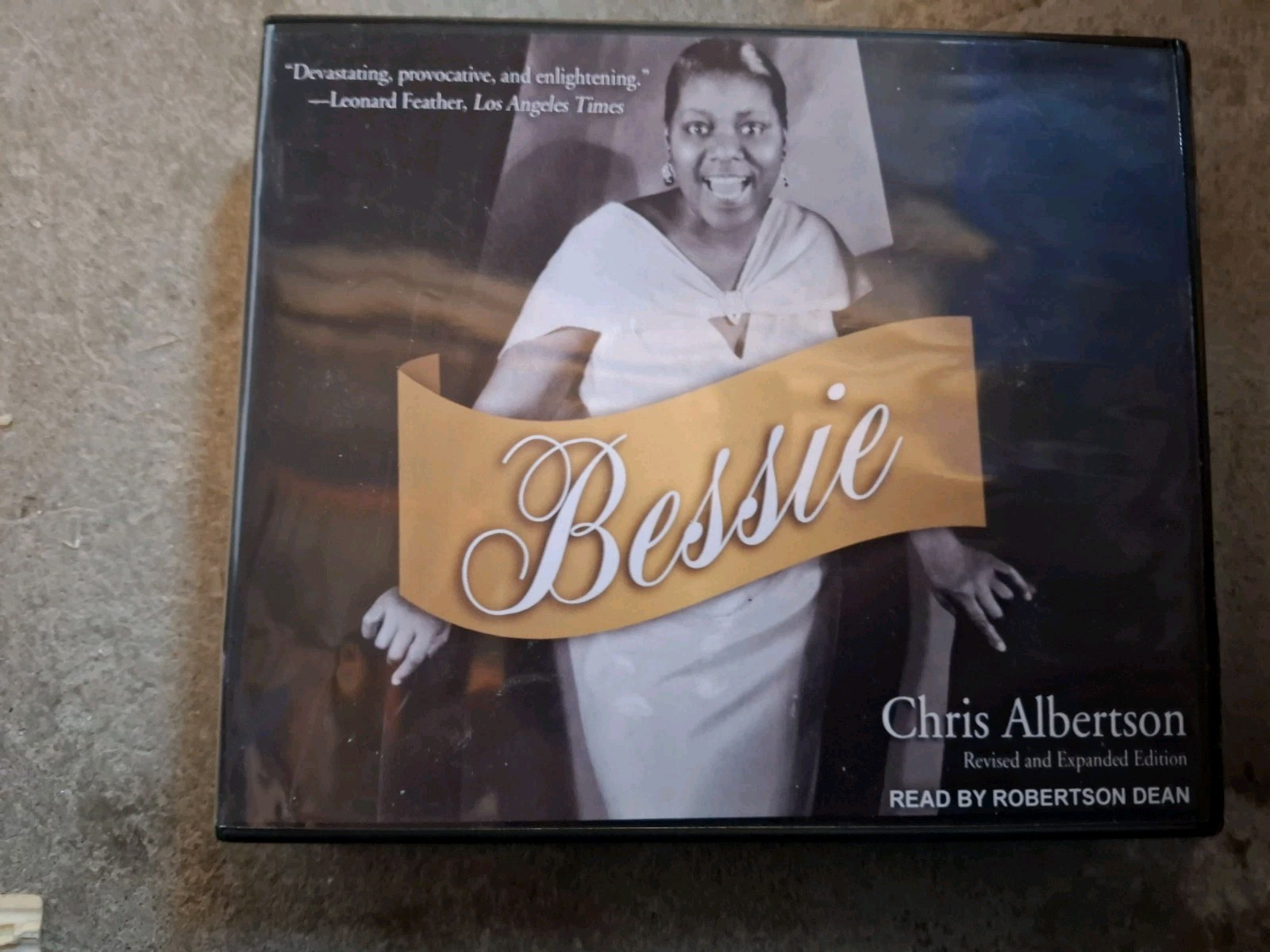 Bessie by Chris Albertson Audiobook CD Bessie Smith Broken Box Discs in vgc