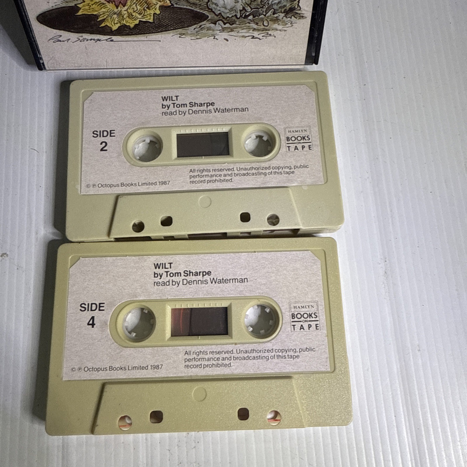 Wilt By Tom Sharpe — Audiobook — Double Cassette Tape