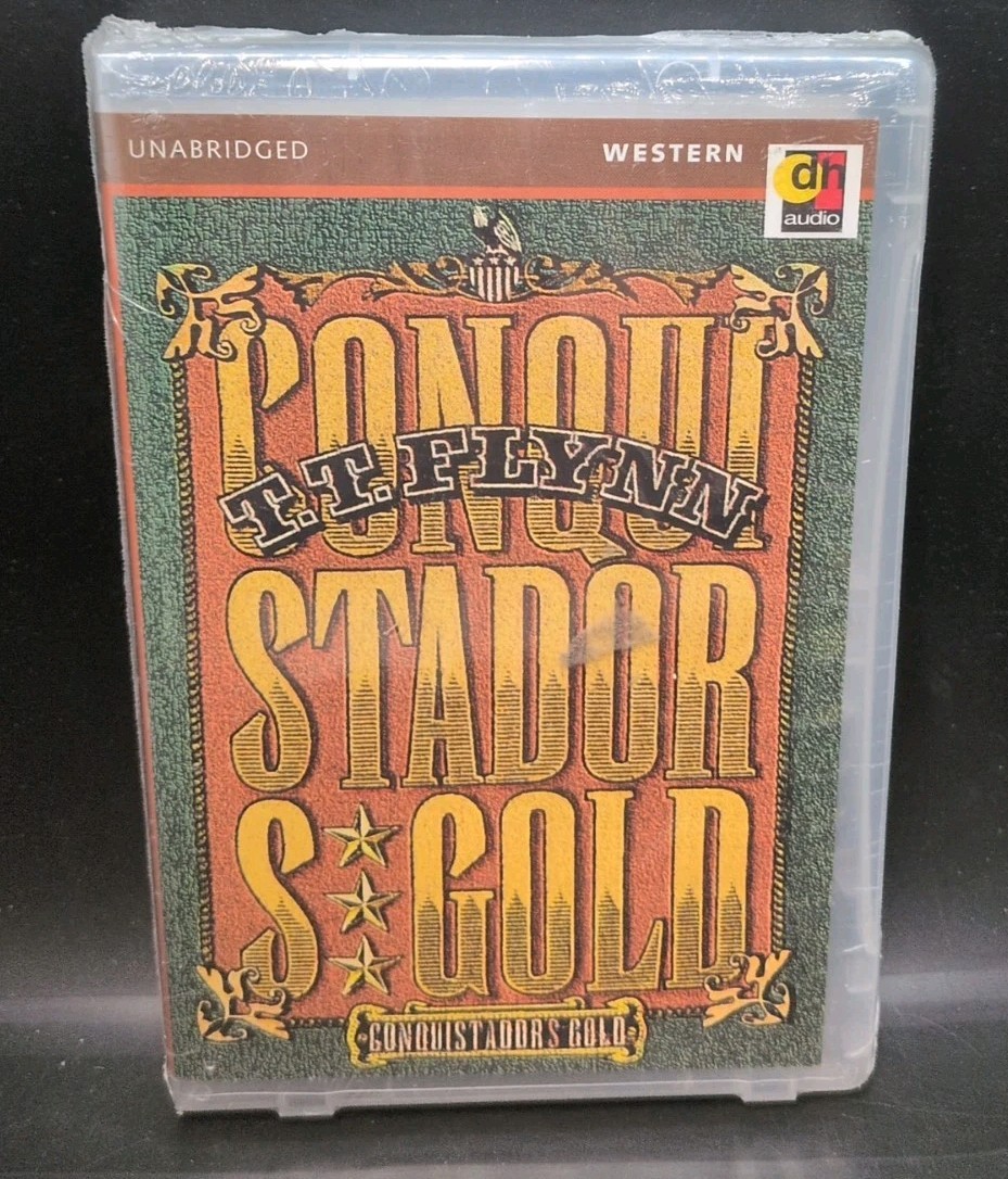 Conquistador’s Gold by T. T. Flynn (2000, Unabridged Audio Cassette) NEW B440