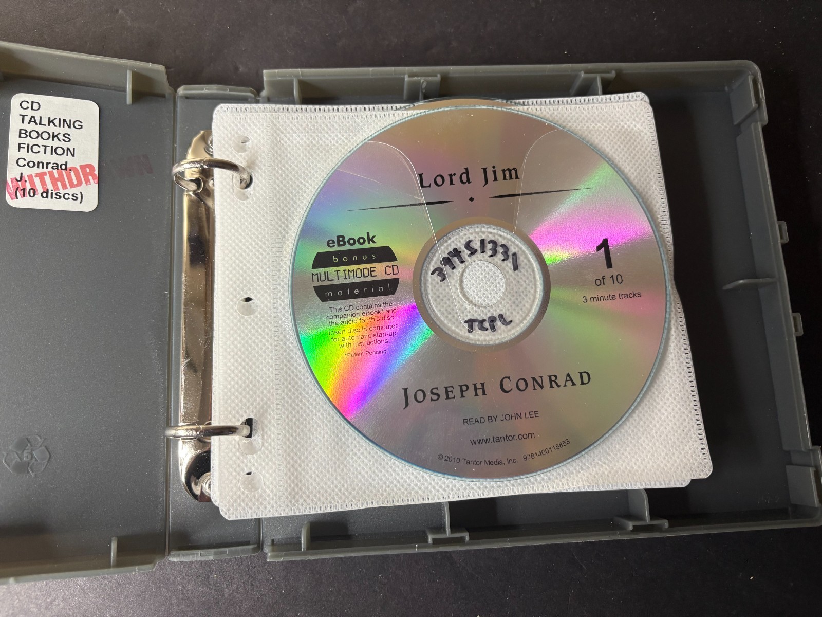 Lord Jim Joseph Conrad Tantor Classics Unabridged CD Audiobook
