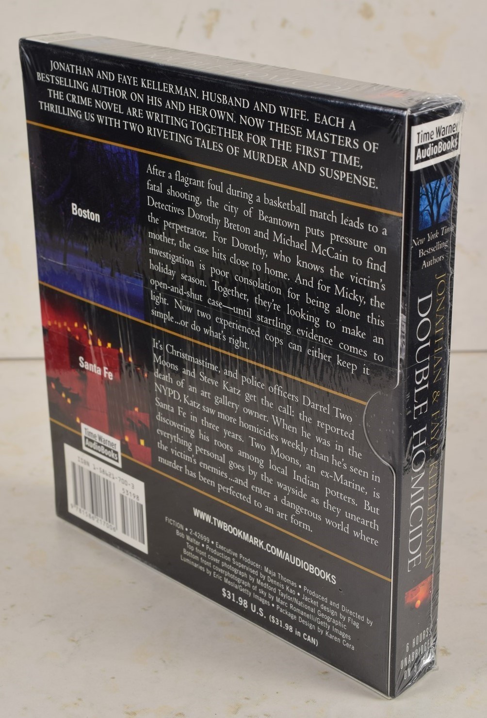 Double Homicide by Jonathan Kellerman and Faye Kellerman (2004, CD, Unabridged)