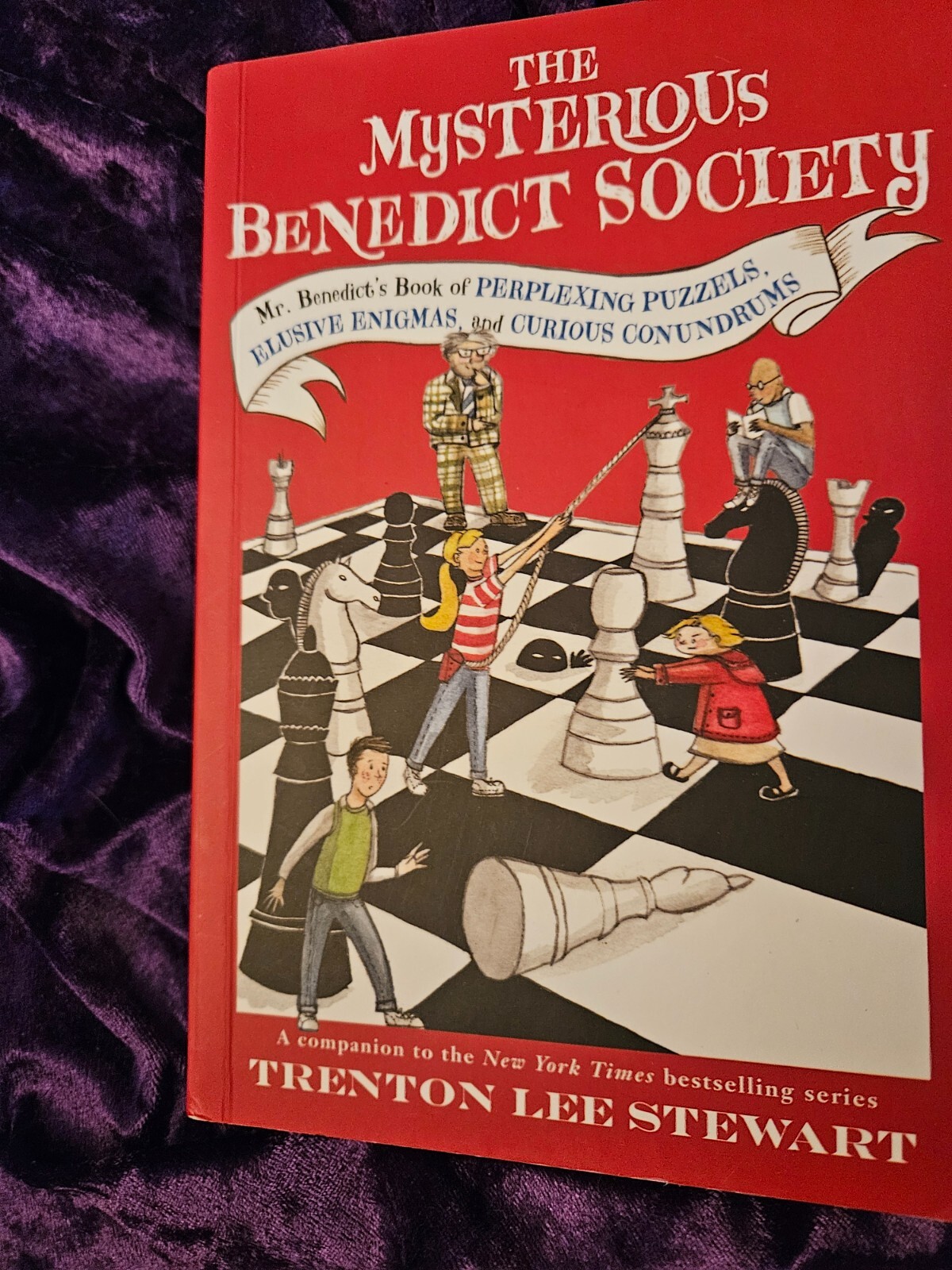 NEW BOOK — The Mysterious Benedict Society by TRENTON LEE STEWART Mr. Benedict’s
