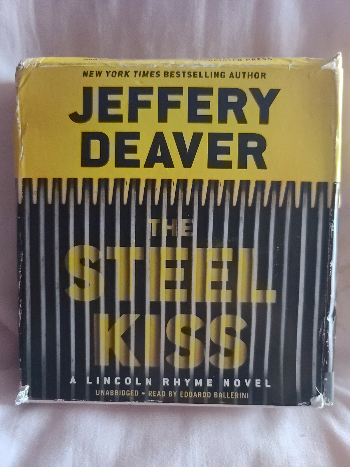 Shelf00g Audiobook~ Is the steel kiss — Jeffrey deaver- unabridged