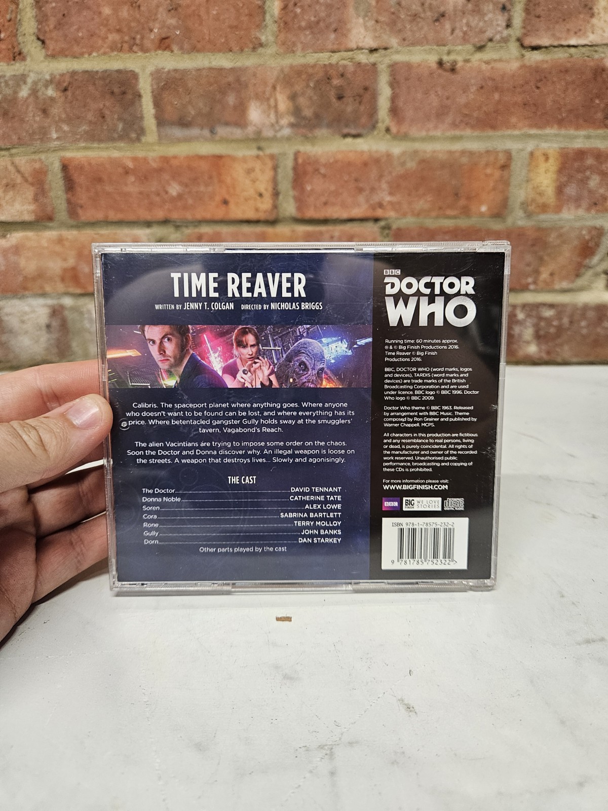 Time Reaver (Tenth Doctor) Dr Who (Big Finish) David Tennant (1 Cd)