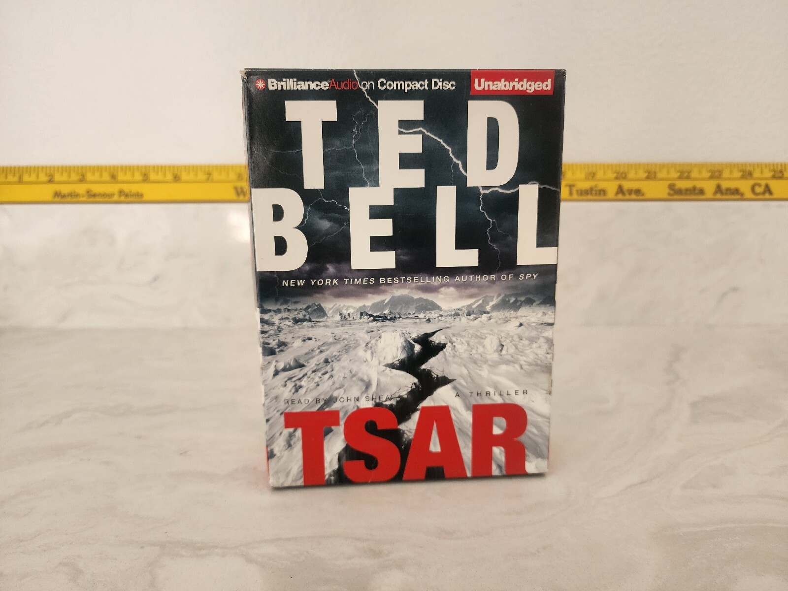 TSAR by Ted Bell Audiobook CD Unabridged 15 Compact Disc Complete