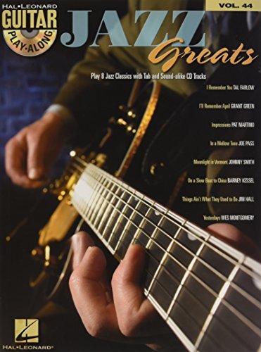 Jazz Greats: Guitar Play-Along Volume 44 (Hal Leonard Guitar Play-A… Undefined