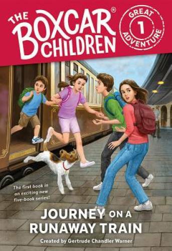 Journey on a Runaway Train (The Boxcar Children Great Adventure) — GOOD