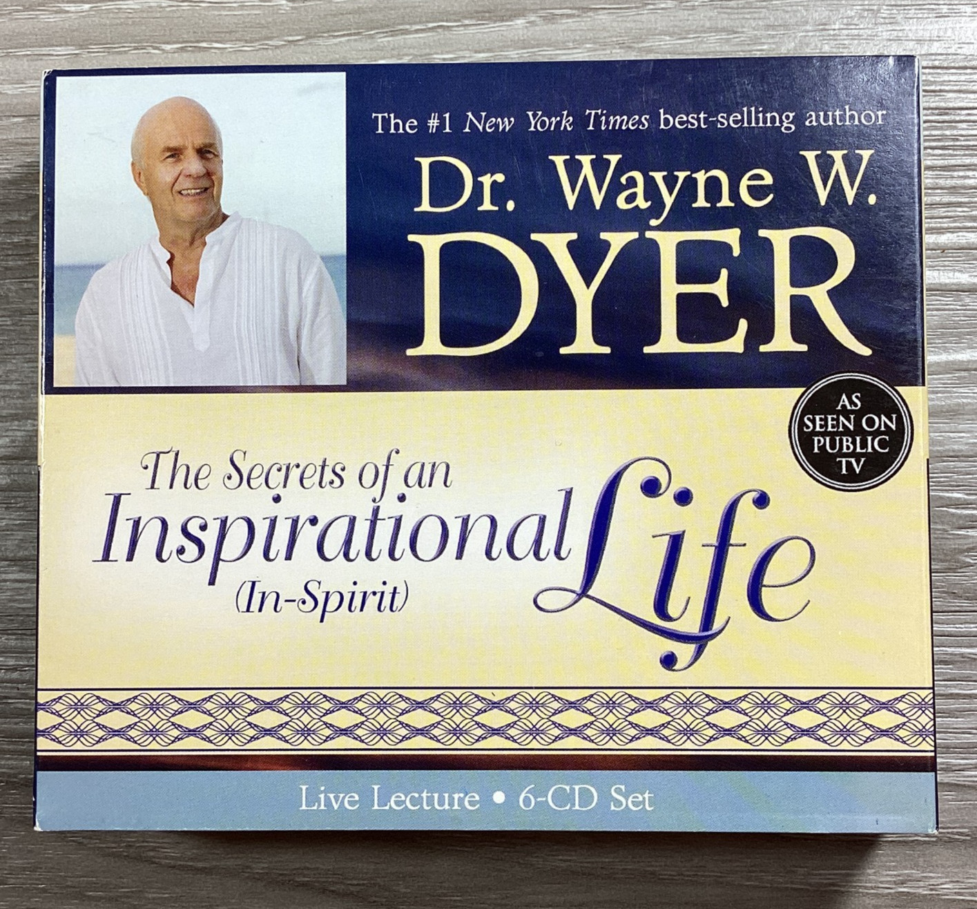 Dr. Wayne Dyer Bundle The Power of Intention Book & 12 CD Live Lecture Sets