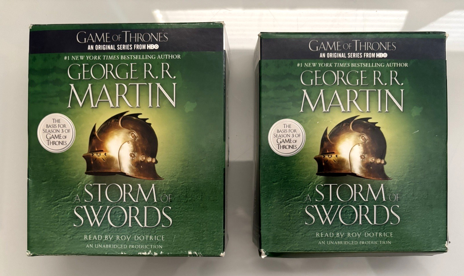 A Storm of Swords: A Song of Ice and Fire: Book 3 Audio CDs 1-39 G. Martin VG+