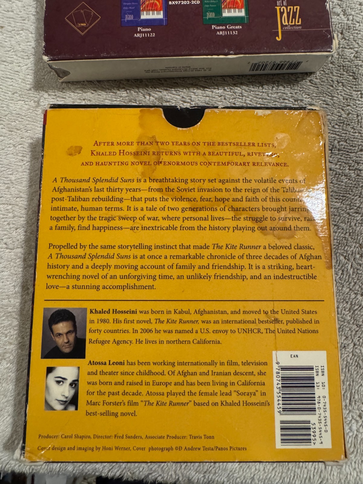 A Thousand Splendid Suns — Khaled Hosseini Unabridged Audiobook 11 CDs