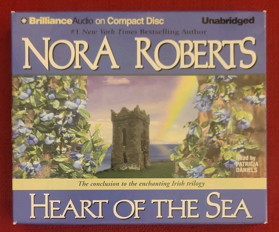 Nora Roberts 4 Audiobook CD Lot Northern Lights, Red Lily, Savor The Moment, Etc
