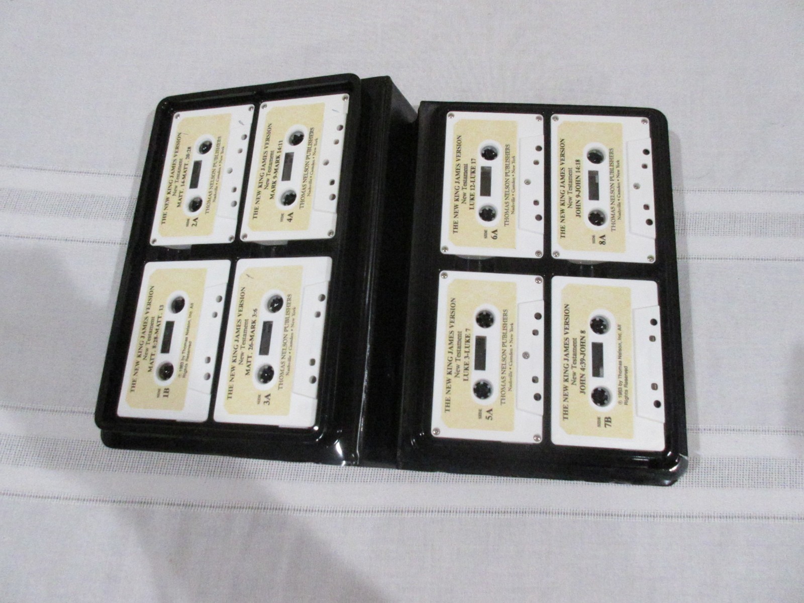 The New King James Version NT Cliff Barrows on Cassette Audio Nelson