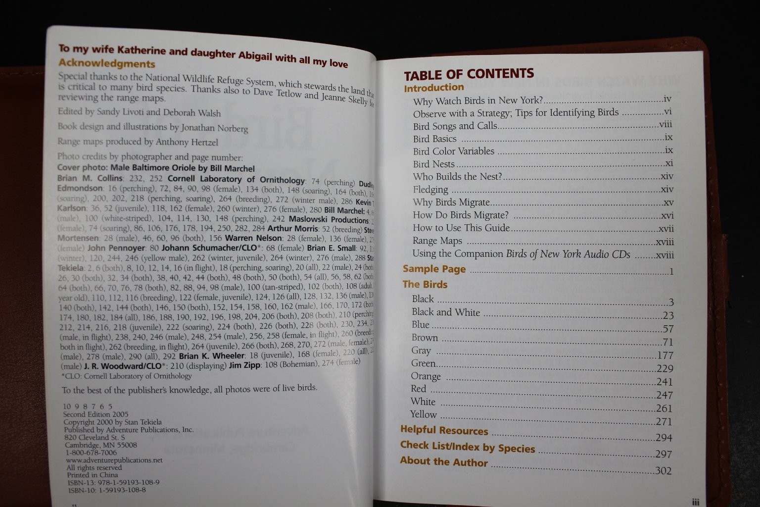 Birds of New York Field Guide & Audio CDs Stan Tekiela 2005 2nd Edition