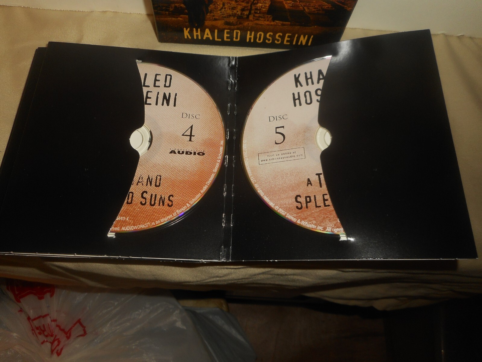 A Thousand Splendid Suns by Khaled Hosseini AUDIOBOOK 5 CD’s Like New