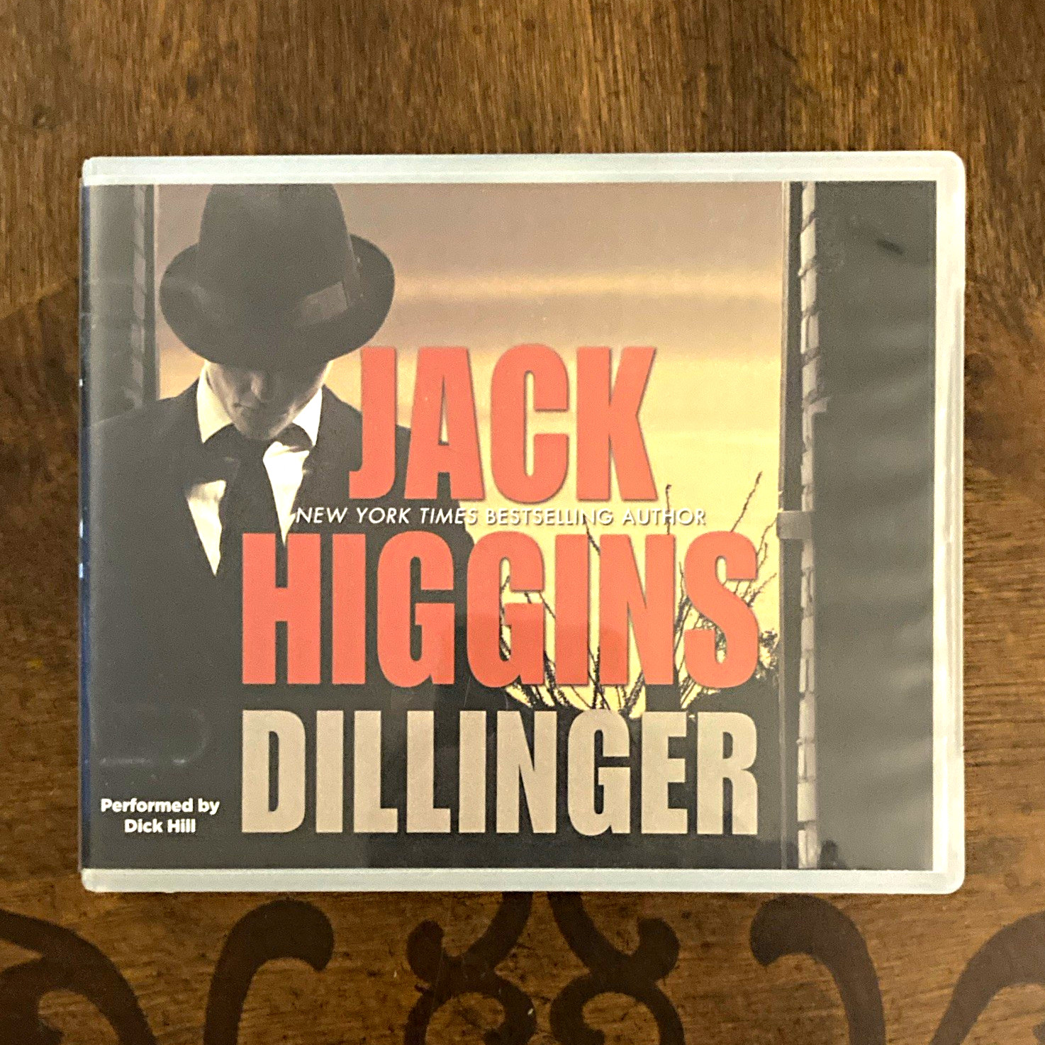 Jack Higgins Dillinger Unabridged Audiobook CD, Dick Hill (5 CDs)