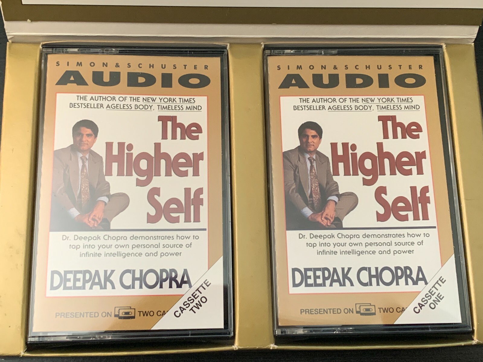 DEEPAK CHOPRA «THE HIGHER SELF», SET OF TWO AUDIO CASSETTE TAPES