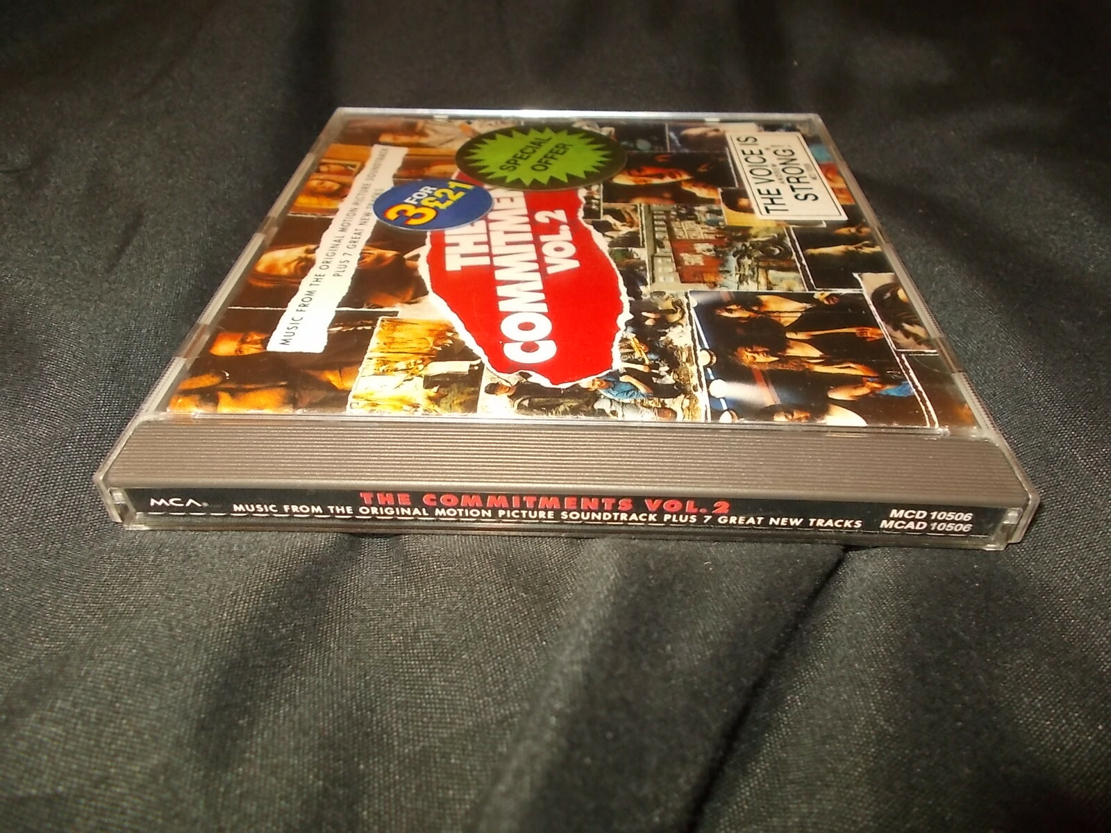 CD OST Soundtrack The Commitments Vol. Volume 2 1992