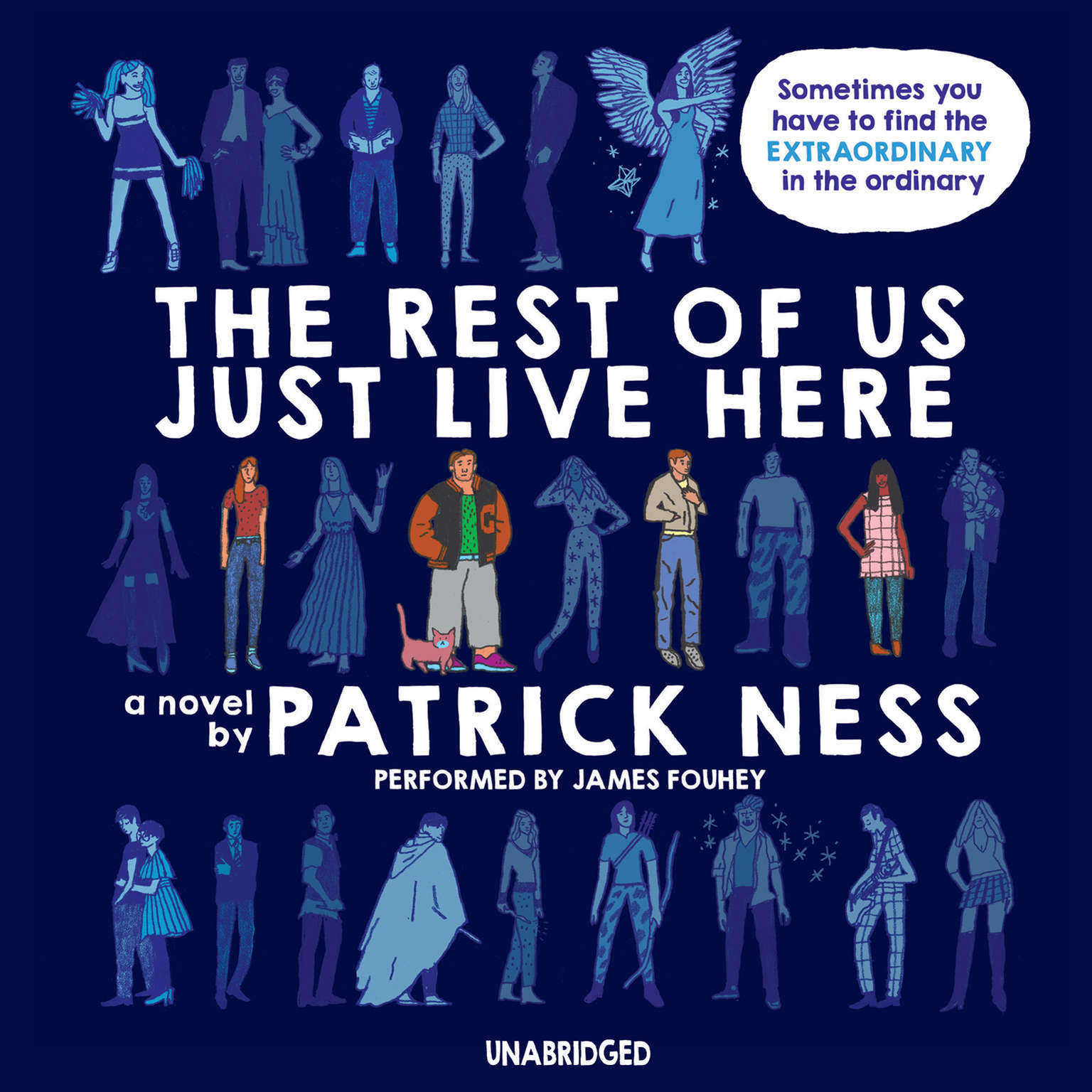 The Rest of Us Just Live Here by Patrick Ness 2015 Unabridged CD 9781504645881